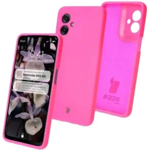 Kup Bizon Soft Case Motorola Moto G55 5G neon rózsaszín - BIZ7997 - {ean13} - Sklep Home Screen
