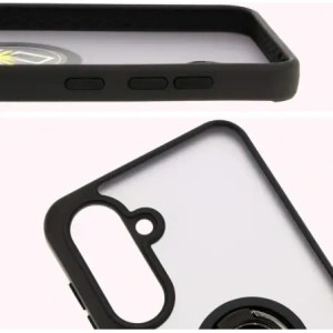 Kup Bizon Case Hybrid Ring Samsung Galaxy A36 5G / A56 5G füstös fekete kerettel - BIZ8000 - {ean13} - Sklep Home Screen