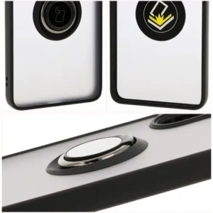 Kup Bizon Case Hybrid Ring Samsung Galaxy A36 5G / A56 5G füstös fekete kerettel - BIZ8000 - {ean13} - Sklep Home Screen