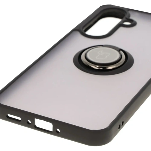 Kup Bizon Case Hybrid Ring Samsung Galaxy A36 5G / A56 5G füstös fekete kerettel - BIZ8000 - {ean13} - Sklep Home Screen