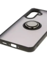 Kup Etui s držákem na prst Bizon Case Hybrid Ring do Samsung Galaxy A36 5G / A56 5G kouřové s černým rámečkem - BIZ8000 - {ean13} - Sklep Home Screen