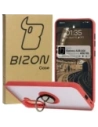 Kup Etui z uchwytem na palec Bizon Case Hybrid Ring do Samsung Galaxy A36 5G / A56 5G przydymione z czerwoną ramką - BIZ8001 - {ean13} - Sklep Home Screen