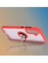 Kup Bizon Case Hybrid Gyűrű Samsung Galaxy A36 5G / A56 5G füstös piros kerettel - BIZ8001 - {ean13} - Sklep Home Screen