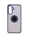 Kup Bizon Case Hybrid Ring Samsung Galaxy A36 5G / A56 5G fumuriu cu un cadru albastru închis - BIZ8002 - {ean13} - Sklep Home Screen