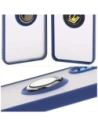 Kup Bizon Case Hybrid Ring Samsung Galaxy A36 5G / A56 5G fumuriu cu un cadru albastru închis - BIZ8002 - {ean13} - Sklep Home Screen
