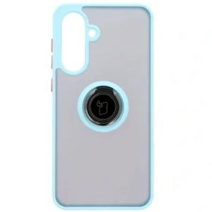 Buy Bizon Case Hybrid Ring Samsung Galaxy A36 5G / A56 5G smoky with a light blue frame - BIZ8003 - {ean13} - Home Screen Store Europe