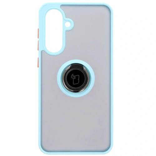 Kup Bizon Case Hybrid Ring Samsung Galaxy A36 5G / A56 5G smoky cu un cadru albastru deschis - BIZ8003 - {ean13} - Sklep Home Screen