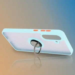 Buy Bizon Case Hybrid Ring Samsung Galaxy A36 5G / A56 5G smoky with a light blue frame - BIZ8003 - {ean13} - Home Screen Store Europe