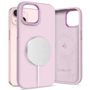Buy Tech-Protect Silicone Pure MagSafe Apple iPhone 15 Pink Pearl - THP3696 - {ean13} - Home Screen Store Europe