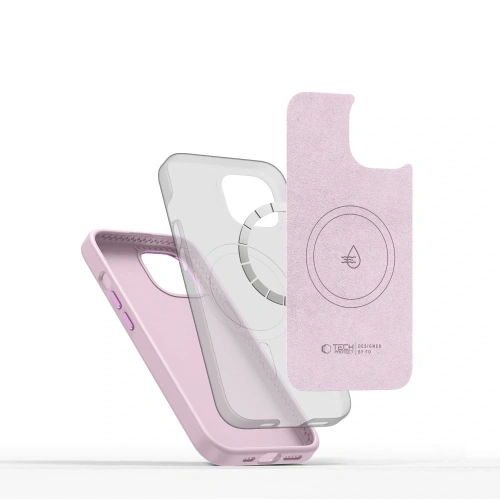 Kup Tech-Protect Silicon Pur MagSafe Apple iPhone 15 Perlă Roz - THP3696 - {ean13} - Sklep Home Screen