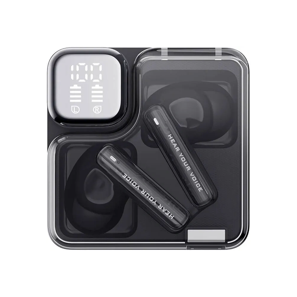 Bezprzewodowe słuchawki dokanałowe TWS QCY MeloBuds Neo T31 (czarne)