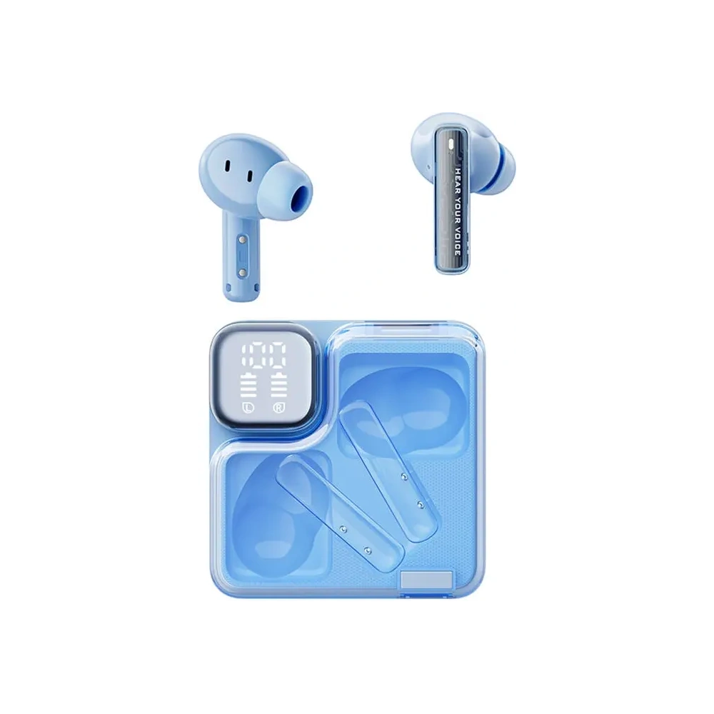Bezprzewodowe słuchawki dokanałowe TWS QCY MeloBuds Neo T31 (niebieskie)