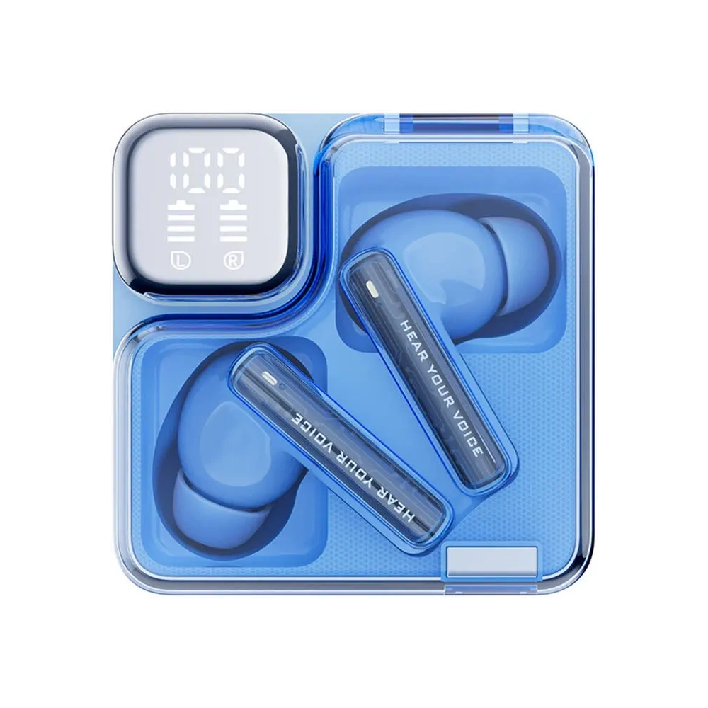 Bezprzewodowe słuchawki dokanałowe TWS QCY MeloBuds Neo T31 (niebieskie)