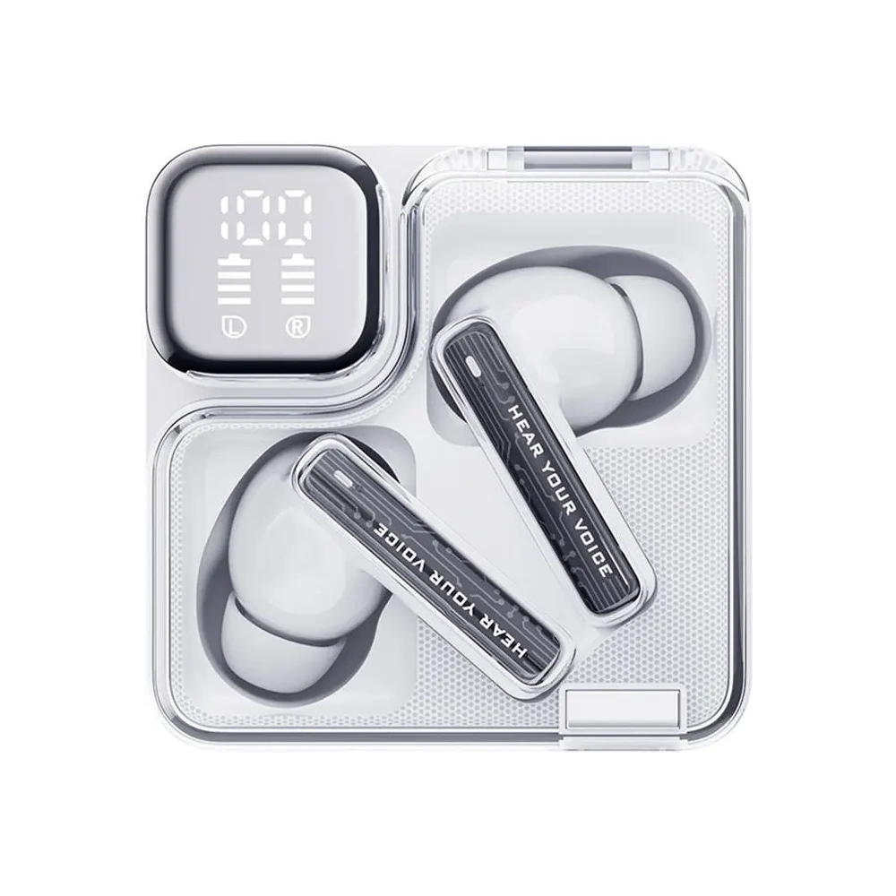 Bezprzewodowe słuchawki dokanałowe TWS QCY MeloBuds Neo T31 (białe)