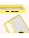 Kup Etui z uchwytem na palec Bizon Case Hybrid Ring do Samsung Galaxy A36 5G / A56 5G kouřové s žlutým rámečkem - BIZ8004 - {ean13} - Sklep Home Screen