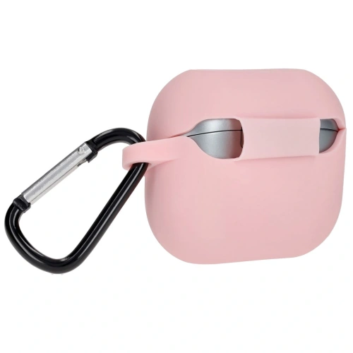 Kup Silikonowe etui z karabińczykiem Bizon Case Headphone Silicone do Samsung Galaxy Buds 3 / 3 Pro jasnoróżowe - BIZ8014 - {ean13} - Sklep Home Screen
