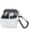 Bizon Case Kopfhörer Silikon Samsung Galaxy Buds 3 / 3 Pro weiß