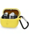 Bizon Case căști din silicon Samsung Galaxy Buds 3 / 3 Pro galben