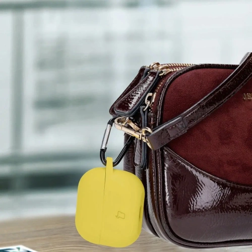 Kup Bizon Case căști din silicon Samsung Galaxy Buds 3 / 3 Pro galben - BIZ8020 - {ean13} - Sklep Home Screen