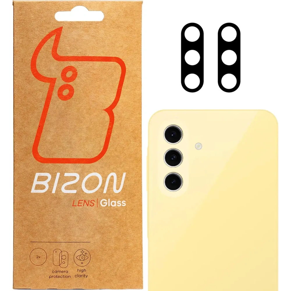 Szkło na aparat Bizon Glass Lens do Samsung Galaxy A26 5G [2 PACK]