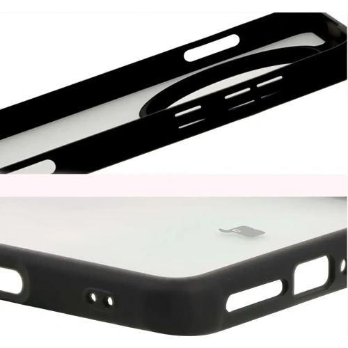 Kup Etui Bizon Case Angelo do Oppo Find X8 Pro przydymione z czarną ramką - BIZ8025 - {ean13} - Sklep Home Screen