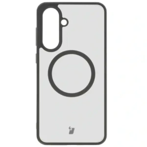 Kup Etui z pierścieniem magnetycznym Bizon Case MatteO do Samsung Galaxy A36 5G półprzezroczyste z czarną ramką - BIZ8026 - {ean13} - Sklep Home Screen