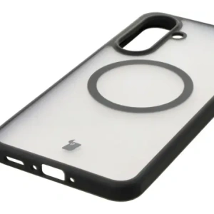 Kup Etui z pierścieniem magnetycznym Bizon Case MatteO do Samsung Galaxy A36 5G półprzezroczyste z czarną ramką - BIZ8026 - {ean13} - Sklep Home Screen