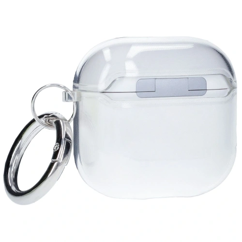 Kup Elastyczne etui z karabińczykiem Bizon Case Headphone Clear do Apple AirPods 4 przezroczyste - BIZ8028 - {ean13} - Sklep Home Screen
