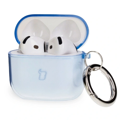 Kup Bizon Case Headphone Clear Apple AirPods 4 clar-albastru - BIZ8030 - {ean13} - Sklep Home Screen