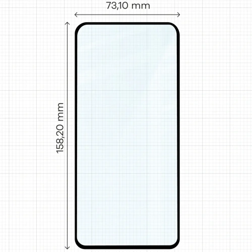 Buy Bizon Glass Edge 3D Oppo Find X8 Pro black frame - BIZ8032 - {ean13} - Home Screen Store Europe