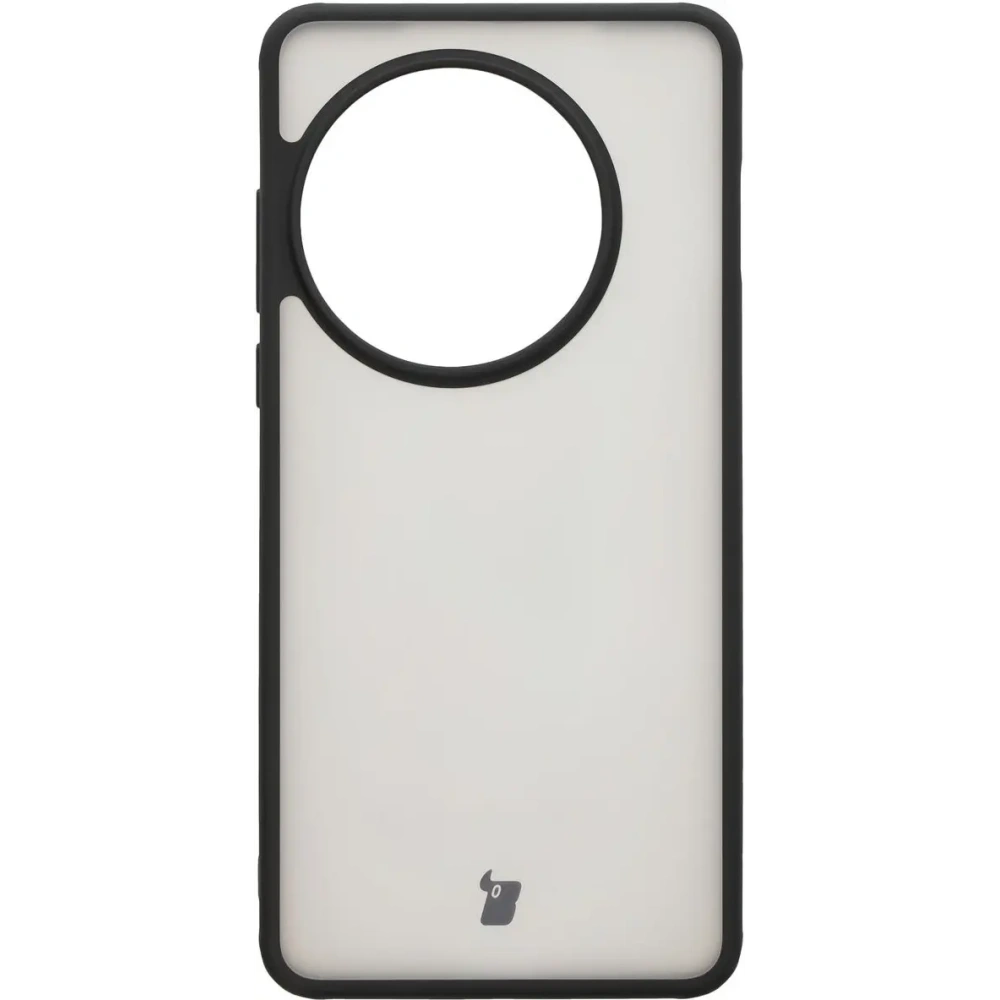 Etui Bizon Case Angelo do OnePlus 13 przydymione z czarną ramką