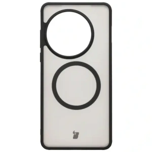 Kup Etui z pierścieniem magnetycznym Bizon Case MatteO do OnePlus 13 półprzezroczyste z czarną ramką - BIZ8035 - {ean13} - Sklep Home Screen