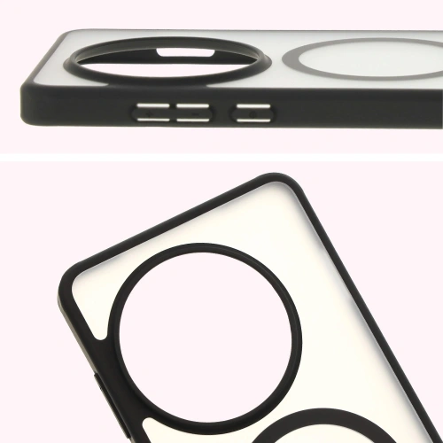 Kup Bizon Case MatteO für OnePlus 13 transparent mit schwarzem Rahmen - BIZ8035 - {ean13} - Sklep Home Screen