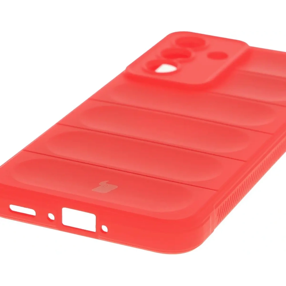 Pancerne etui Bizon Case Tur do Samsung Galaxy A36 5G / A56 5G czerwone
