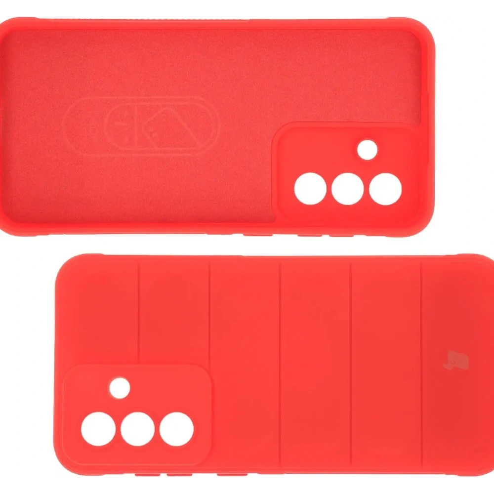 Pancerne etui Bizon Case Tur do Samsung Galaxy A36 5G / A56 5G czerwone