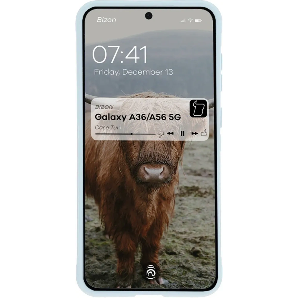 Pancerne etui Bizon Case Tur do Samsung Galaxy A36 5G / A56 5G jasnoniebieskie