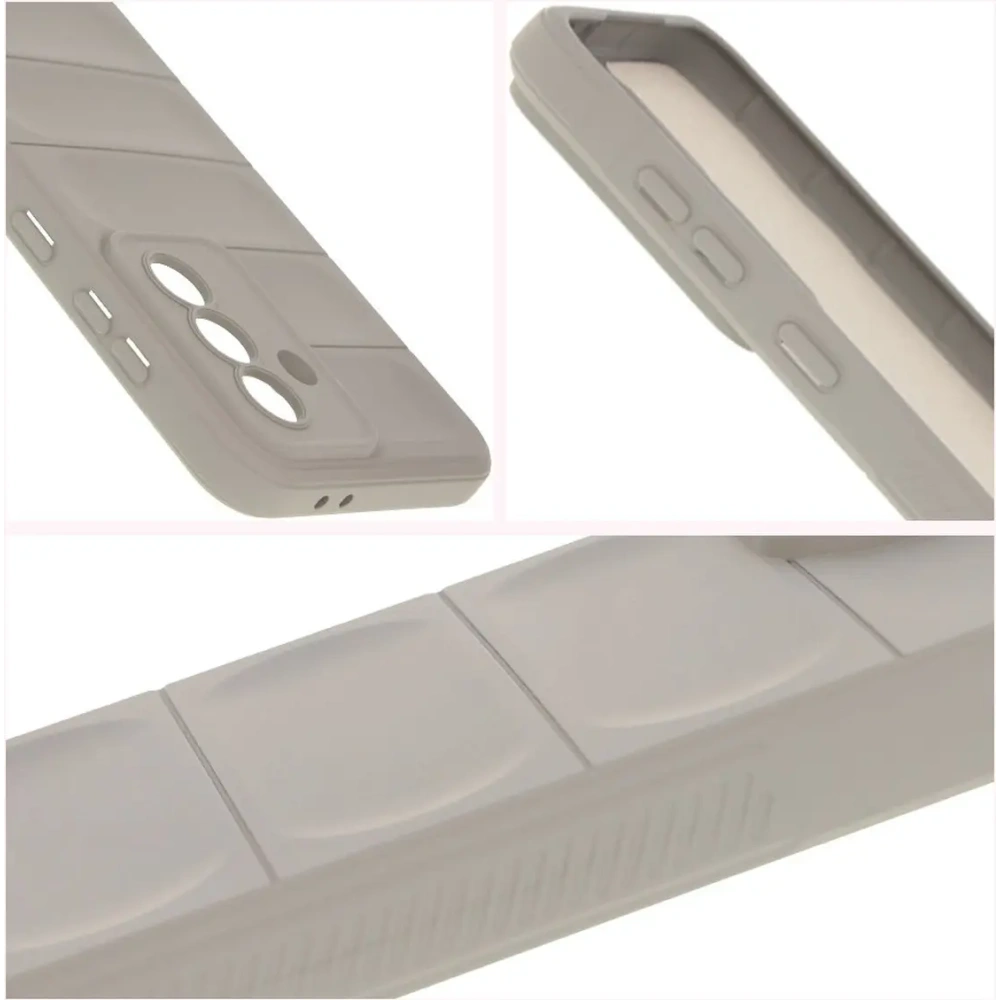 Pancerne etui Bizon Case Tur do Samsung Galaxy A36 5G / A56 5G jasnoszare