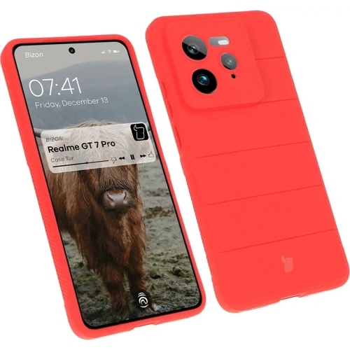 Kup Pancerne etui Bizon Case Tur do Realme GT 7 Pro czerwone - BIZ8043 - {ean13} - Sklep Home Screen