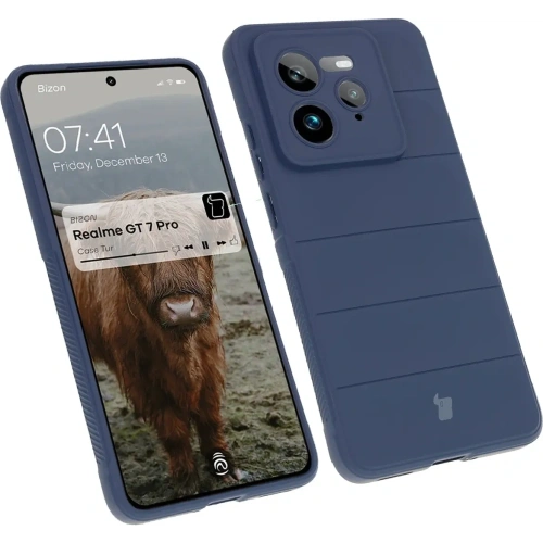 Kup Bizon tok Tur Realme GT 7 Pro sötétkék - BIZ8044 - {ean13} - Sklep Home Screen