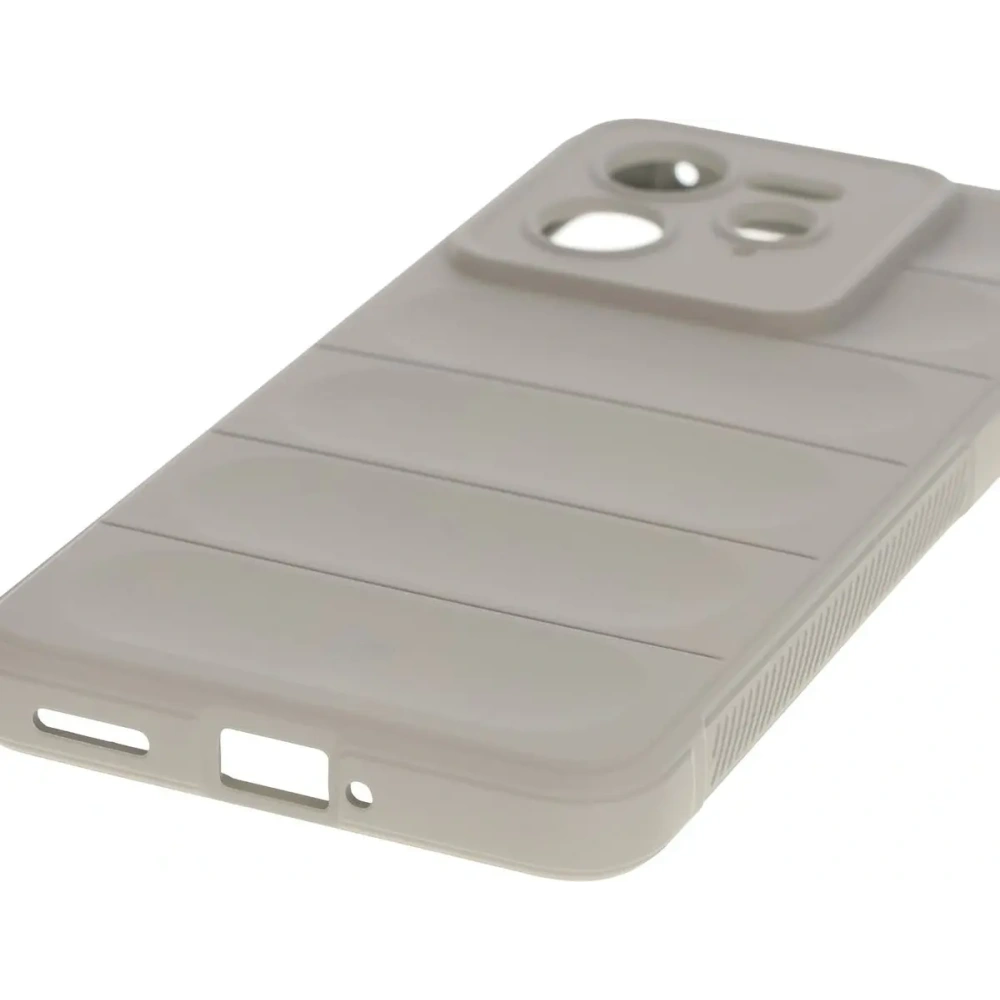 Pancerne etui Bizon Case Tur do Realme GT 7 Pro jasnoszare