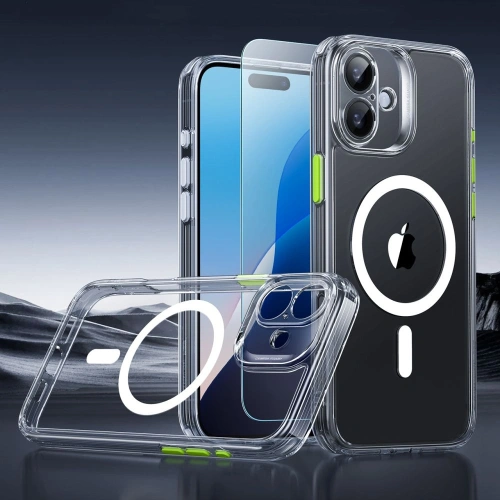 Kup Etui + sklo ESR Classic Pro Set Halolock MagSafe Apple iPhone 16 Clear - ESR870 - {ean13} - Sklep Home Screen