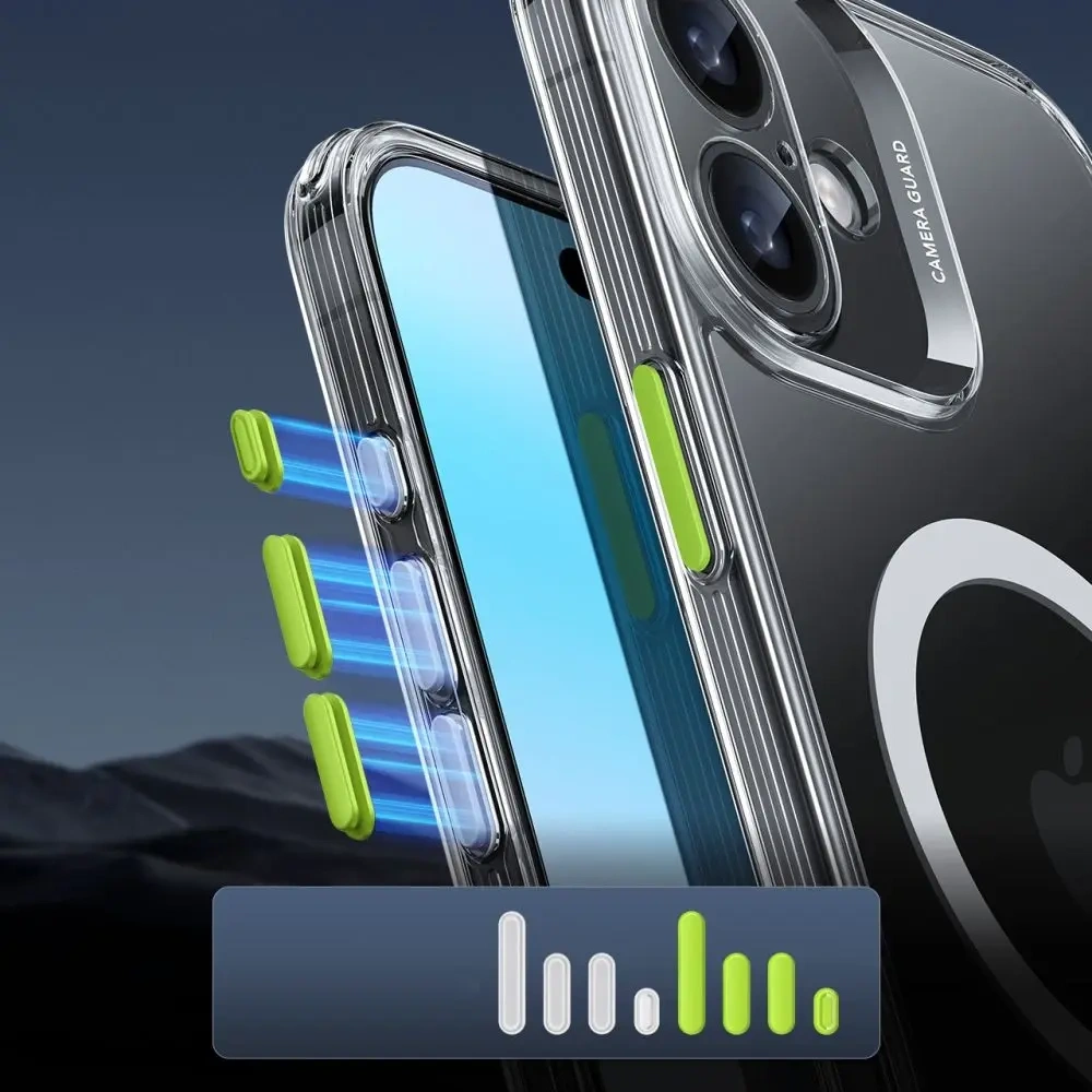 Etui + szkło ESR Classic Pro Set Halolock MagSafe Apple iPhone 16 Clear