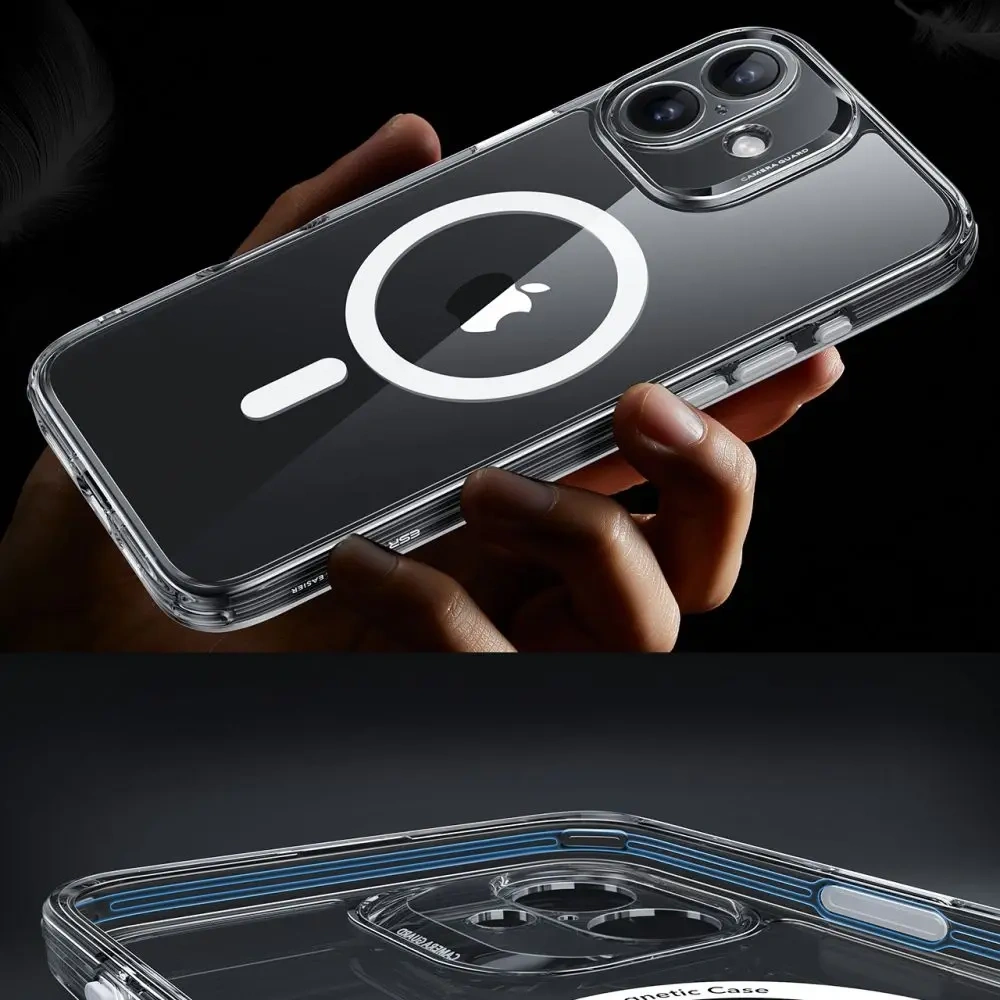 Etui + szkło ESR Classic Pro Set Halolock MagSafe Apple iPhone 16 Clear