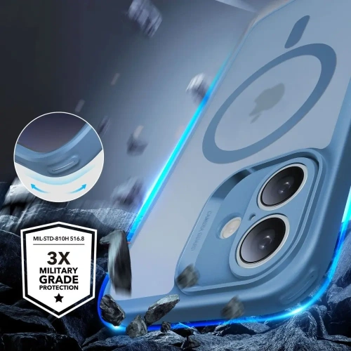 Kup ESR Classic Pro Set Halolock MagSafe Apple iPhone 16 Albastru Înghețat - ESR871 - {ean13} - Sklep Home Screen