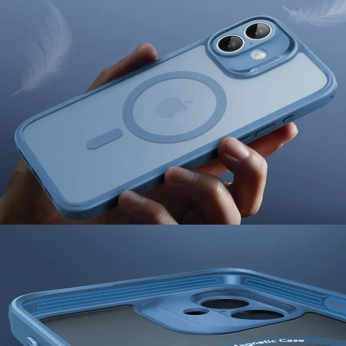 Kup ESR Classic Pro Set Halolock MagSafe Apple iPhone 16 Frosted Blue - ESR871 - {ean13} - Sklep Home Screen