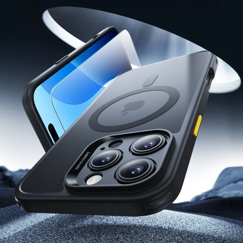 Kup Etui + szkło ESR Classic Pro Set Halolock MagSafe Apple iPhone 16 Pro Frosted Black - ESR872 - {ean13} - Sklep Home Screen