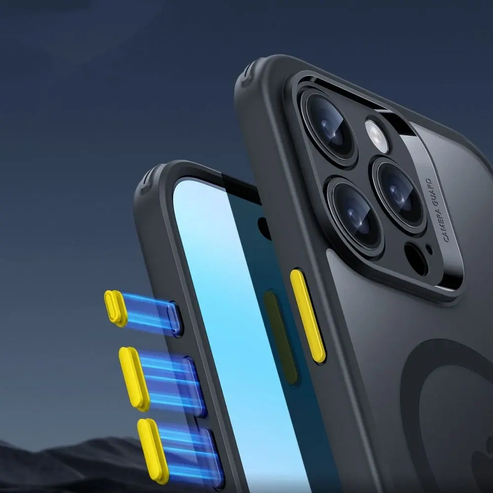 Etui + szkło  ESR Classic Pro Set Halolock MagSafe Apple iPhone 16 Pro Frosted Black