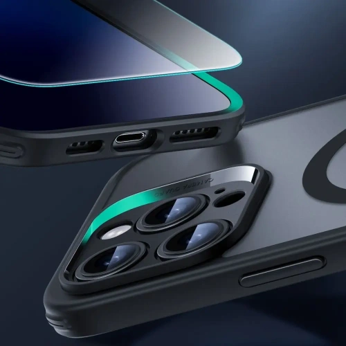 Kup ESR Classic Pro Set Halolock MagSafe Apple iPhone 16 Pro Max Matt Fekete - ESR873 - {ean13} - Sklep Home Screen