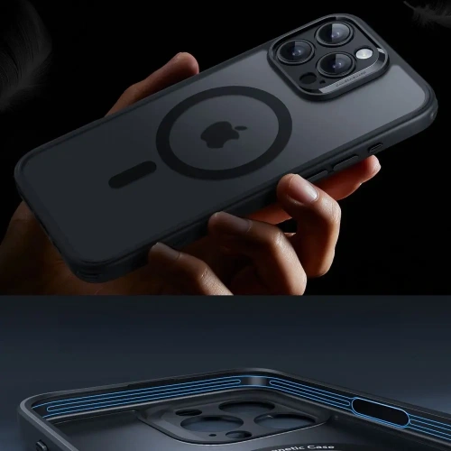 Kup Etui + szkło ESR Classic Pro Set Halolock MagSafe Apple iPhone 16 Pro Max Frosted Black - ESR873 - {ean13} - Sklep Home Screen
