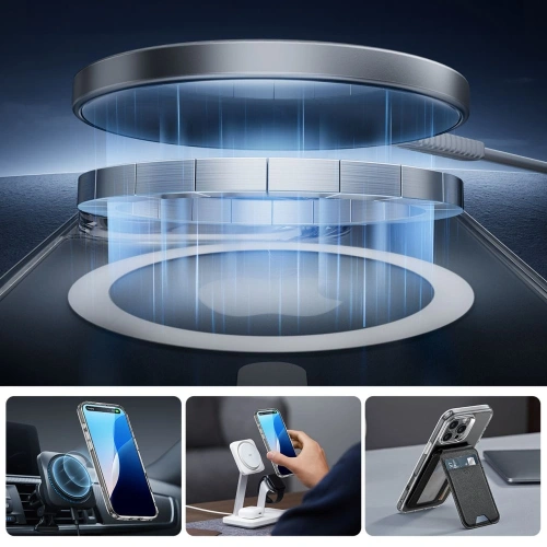 Kup Etui + sklo ESR Classic Pro Set Halolock MagSafe Apple iPhone 16 Pro Max Clear - ESR874 - {ean13} - Sklep Home Screen